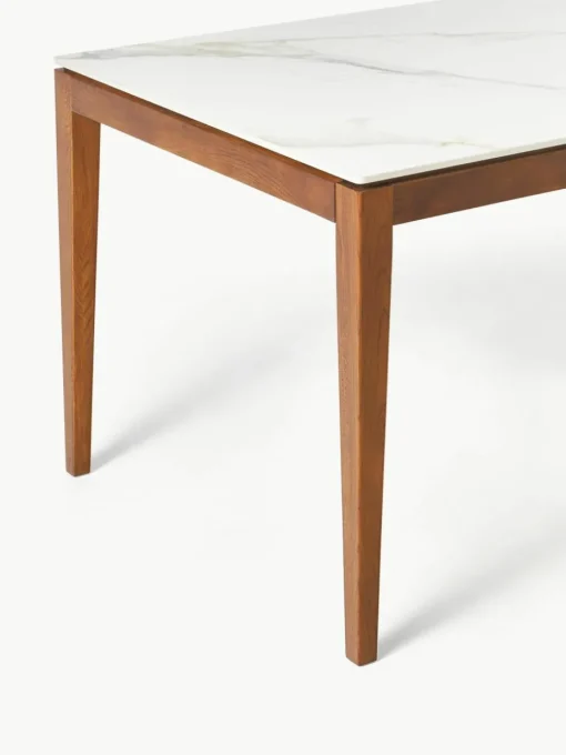 Eettafel Jackson in marmerlook, verschillende formaten