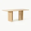 Eettafel Jolka van eikenhout, in verschillende formaten