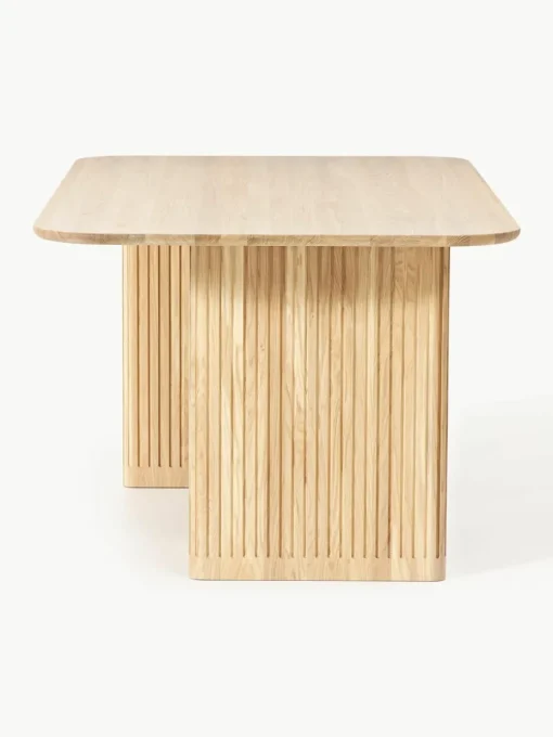 Eettafel Jolka van eikenhout, in verschillende formaten