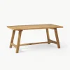 Eettafel Lawas van teakhout, in verschillende formaten