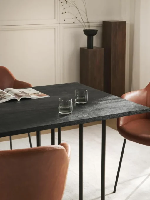 Eettafel Luca van mangohout, in verschillende formaten