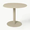 Eettafel Pond in organische vorm, Ø 88 cm