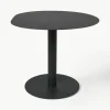 Eettafel Pond in organische vorm, Ø 88 cm