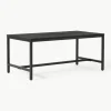 Eettafel Raw van mangohout, 180 x 90 cm
