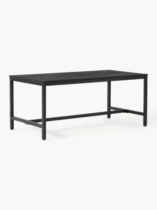 Eettafel Raw van mangohout, 180 x 90 cm