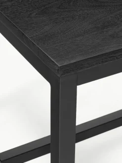 Eettafel Raw van mangohout, 180 x 90 cm