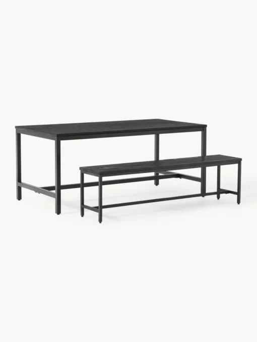 Eettafel Raw van mangohout, 180 x 90 cm