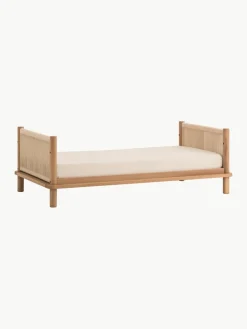 Eikenhouten babybedje Latitude met uitbouw tot ledikant, 70 x 140 cm
