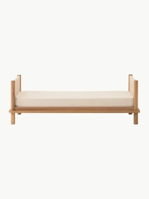 Eikenhouten babybedje Latitude met uitbouw tot ledikant, 70 x 140 cm