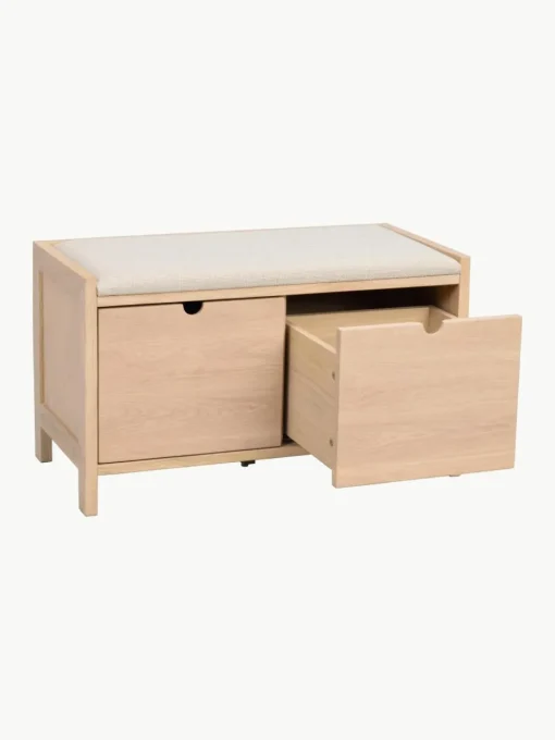 Eikenhouten bank Hillmond met lades
