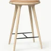 Eikenhouten barkruk High Stool