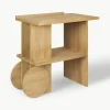 Eikenhouten bijzettafel Axis