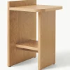Eikenhouten bijzettafel Ismo
