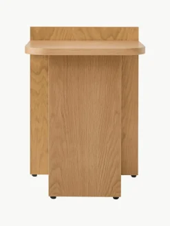 Eikenhouten bijzettafel Ismo