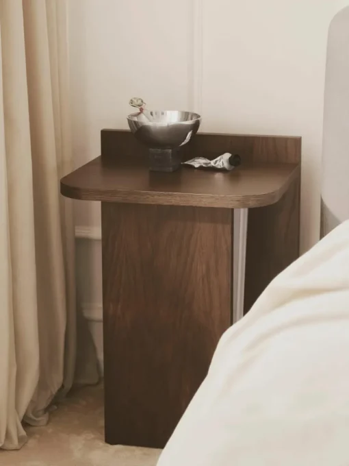 Eikenhouten bijzettafel Ismo