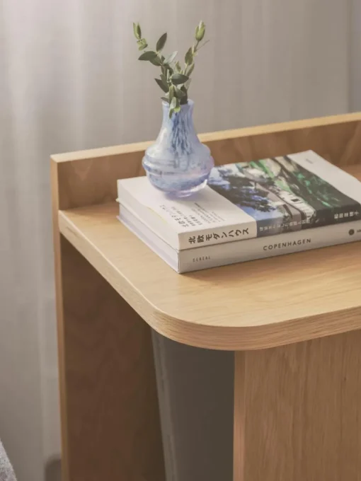 Eikenhouten bijzettafel Ismo