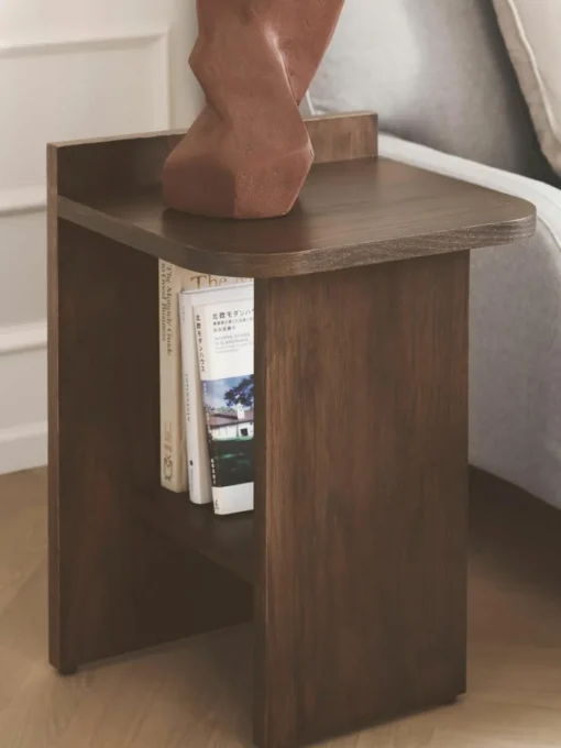 Eikenhouten bijzettafel Ismo