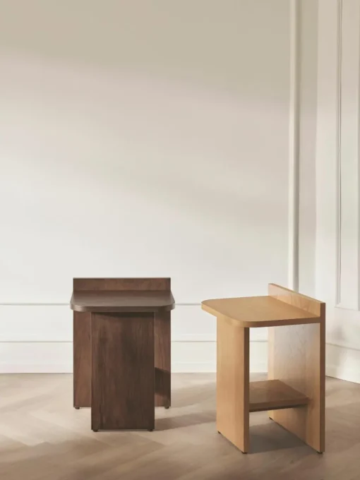 Eikenhouten bijzettafel Ismo