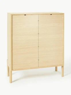 Eikenhouten dressoir Jolie met Weens vlechtwerk