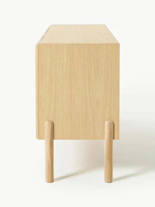 Eikenhouten dressoir Jolie met Weens vlechtwerk