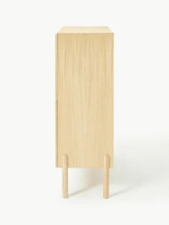 Eikenhouten dressoir Jolie met Weens vlechtwerk