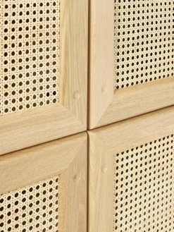 Eikenhouten dressoir Jolie met Weens vlechtwerk