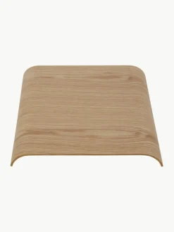 Eikenhouten tafelblad Curva voor kruk