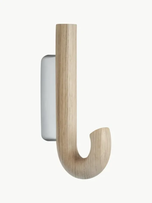 Eikenhouten wandhaak Umbrella, in verschillende formaten