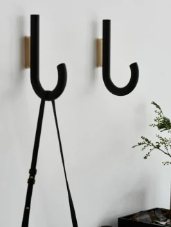 Eikenhouten wandhaak Umbrella, in verschillende formaten