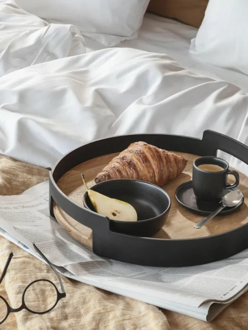 Espresso kopjes Nordic Kitchen met schoteltjes, 4 stuks