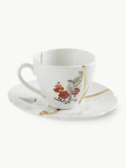 Espressokopje Kintsugi met schoteltje