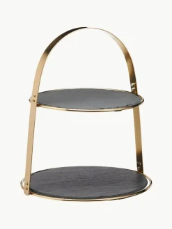 Etagère Artesa met leistenen plateaus