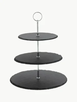 Etagère Cooper met leistenen plateaus