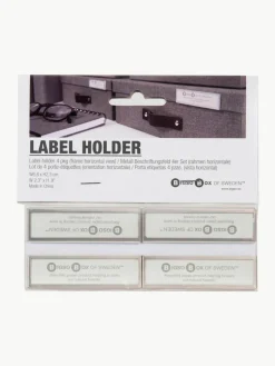 Etikethouder Clips Label, 4 stuks