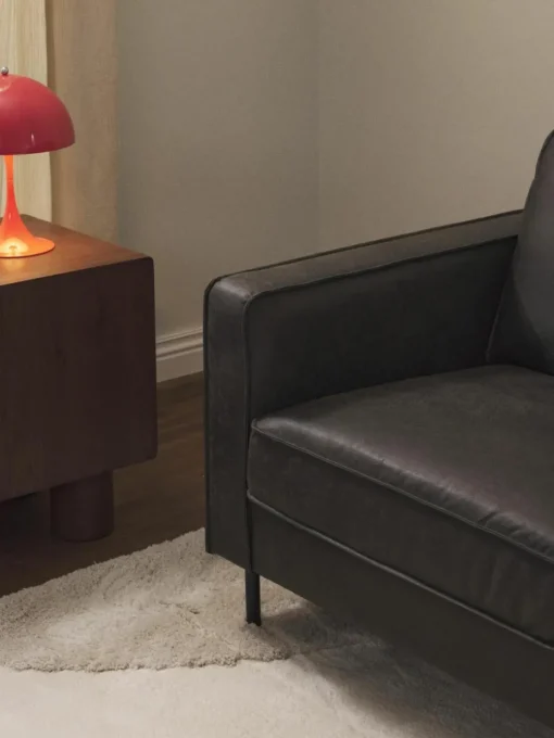 Fauteuil Hunter van gerecycled leer