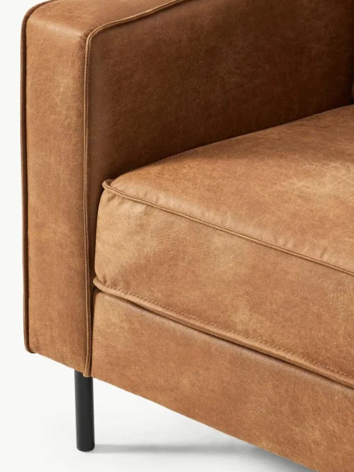 Fauteuil Hunter van gerecycled leer