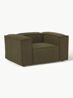 Fauteuil Lennon uit bouclé