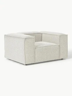 Fauteuil Lennon uit bouclé
