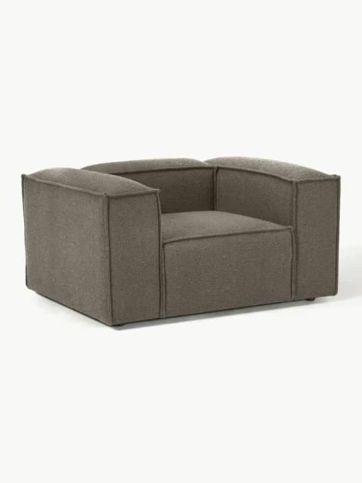 Fauteuil Lennon uit bouclé