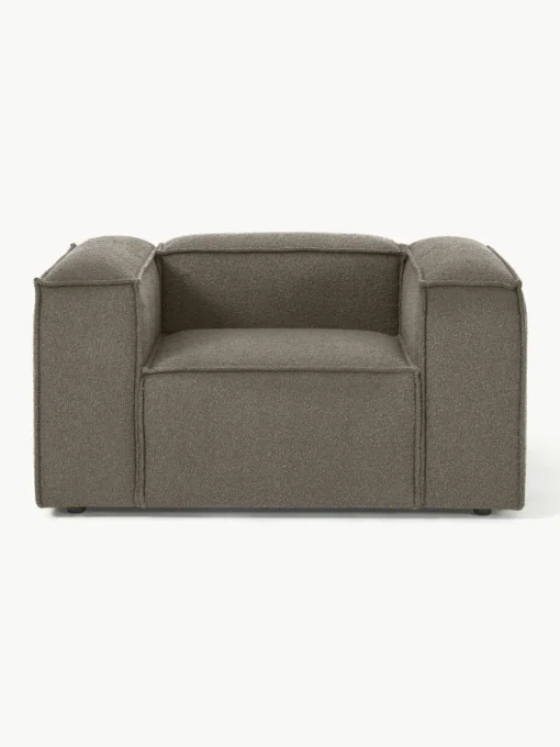 Fauteuil Lennon uit bouclé
