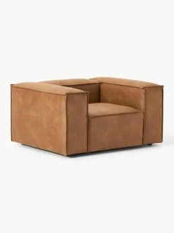 Fauteuil Lennon van gerecycled leer