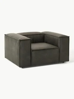 Fauteuil Lennon van gerecycled leer