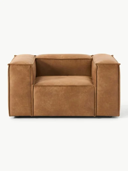 Fauteuil Lennon van gerecycled leer