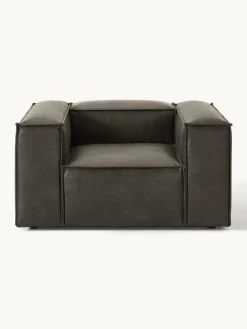 Fauteuil Lennon van gerecycled leer