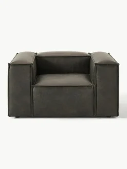 Fauteuil Lennon van gerecycled leer