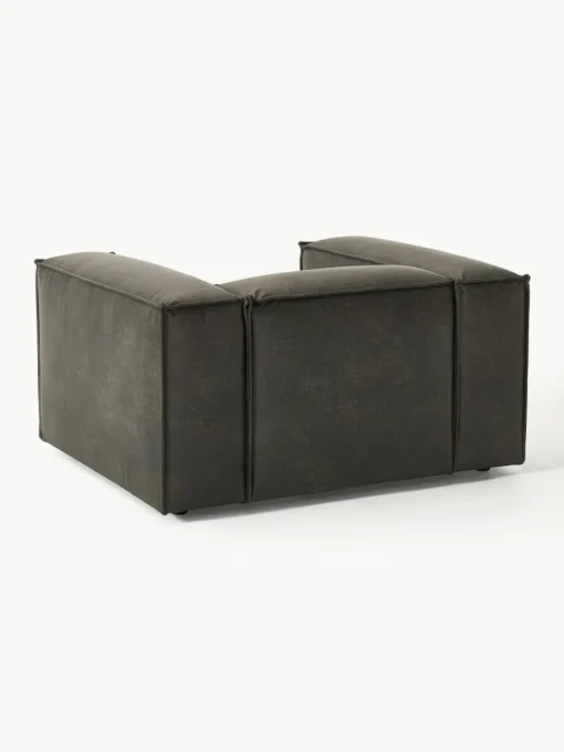 Fauteuil Lennon van gerecycled leer