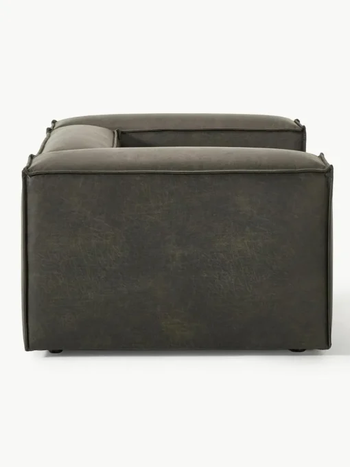 Fauteuil Lennon van gerecycled leer