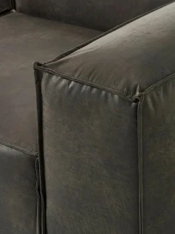 Fauteuil Lennon van gerecycled leer