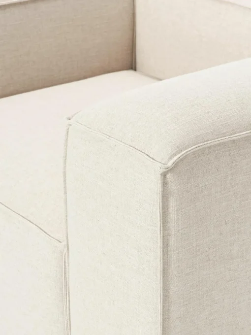 Fauteuil Lennon van linnenmix