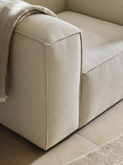 Fauteuil Lennon van linnenmix
